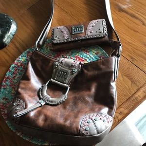 Miss me purse and matching